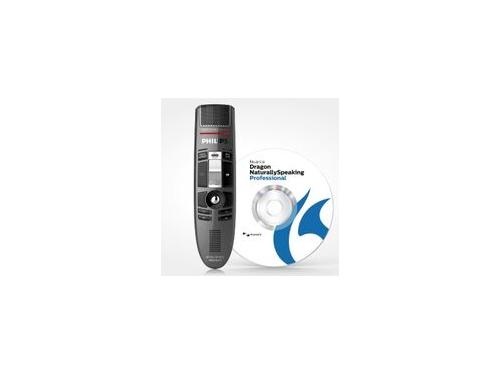 Philips LFH3500 SpeechMike Premium Recorder with Dragon Professional software